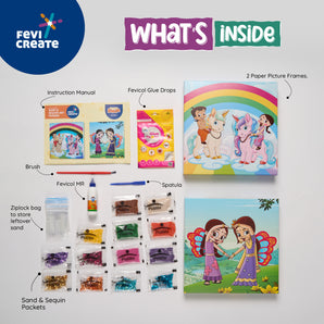 Chhota Bheem: Sand and Sequins Art Kit
