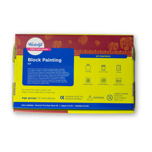 Fevicryl Block Painting Kit, DIY Tote Bag with Block printing | For Artists, Gifting, Hobbyists