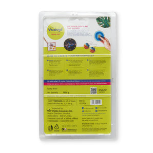 Fevicryl Resin Art, 1200g Epoxy Resin & Hardener, For Jewellery, DIY Craft