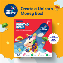 Paint-o-Pedia: Unicorn Money Bank