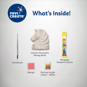 Paint-o-Pedia: Unicorn Money Bank