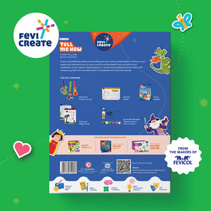 DIY Puppet Theatre Kit for Kids 5-8! Paint, Play & Perform! Reusable Fun – Puppet Theatre, Worksheets, Story Book| Perfect Gift for loved ones!