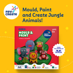 Mould & Paint: Jungle Friends