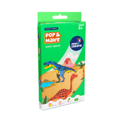 Pop & Make Dinosaur Craft Kit - Dino Squad | DIY 3D